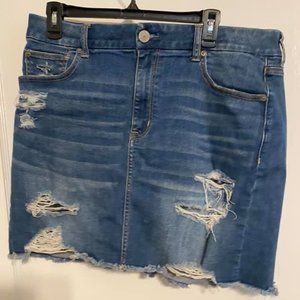 American Eagle Jean Skirt Size 16